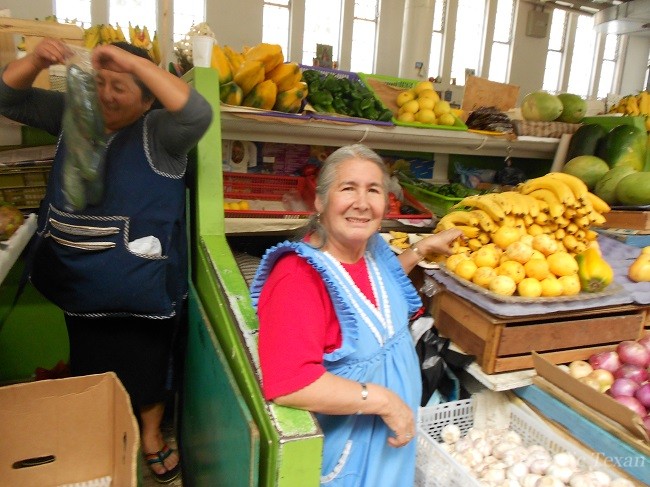Lady at the Mercado That I Buy My Fruits and Veggies From