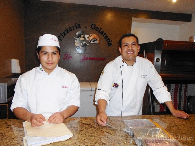 Vladamir (cook) and Santiago (Chef)