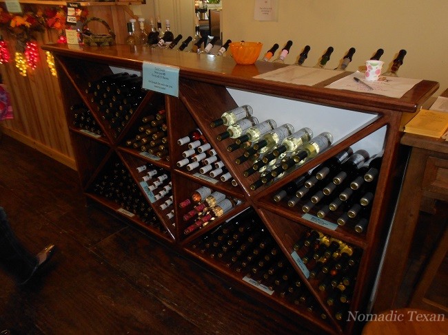 Inventory of Various Wines