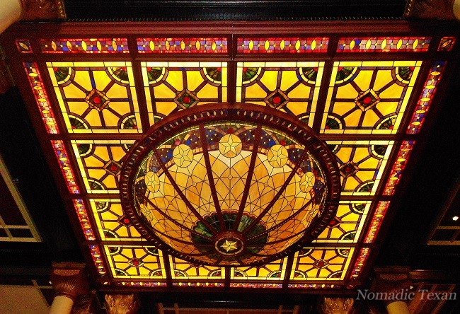 The Chandelier In the Driskill Lobby