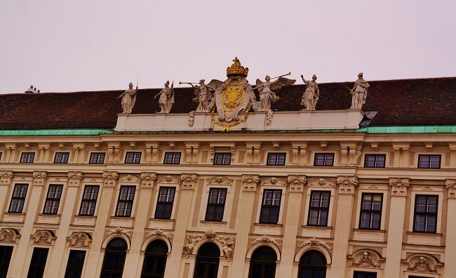 Hofburg Palace Trim in Vienna